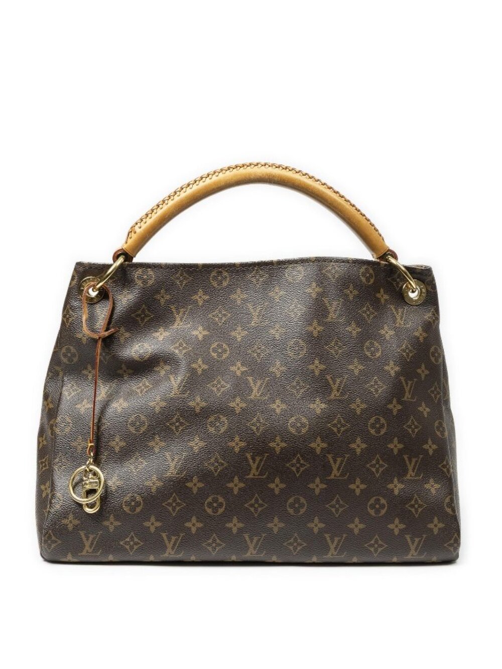 Louis Vuitton Artsy Brown Monogram Canvas Shoulder Bag